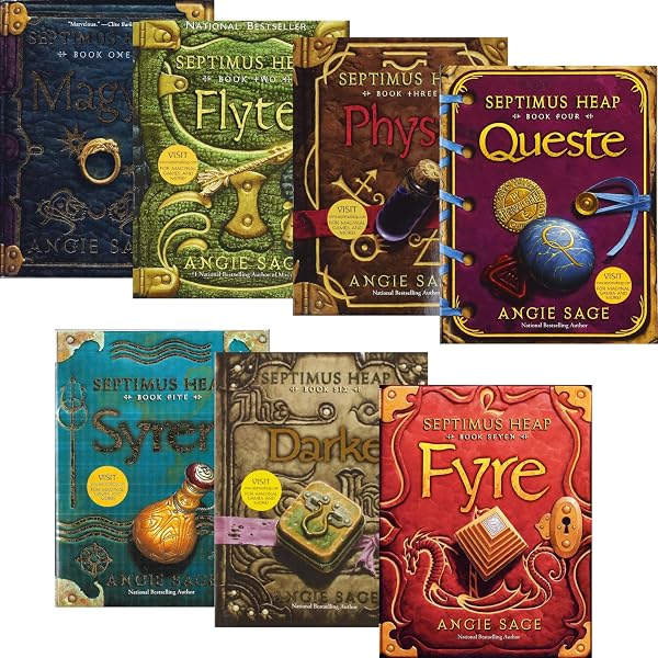 Septimus Heap Series Set: Book 1-7: Angie Sage: Amazon.com: Books